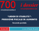 “LEGGE DI STABILITÀ”: PRESSIONE FISCALE IN AUMENTO (Seconda puntata)