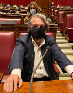 brunetta-aula-mascherina