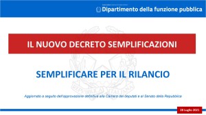 semplificazioni