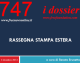 RASSEGNA STAMPA ESTERA (05/12/2913)