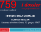 I Discorsi della Libertà – RONALD REAGAN