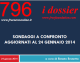 SONDAGGI A CONFRONTOAGGIORNATI AL 24 GENNAIO 2014