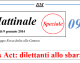 Il Mattinale – Speciale Jobs Act – 9 gennaio 2014