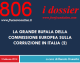 LA GRANDE BUFALA DELLA COMMISSIONE EUROPEA SULLA CORRUZIONE IN ITALIA (2)