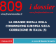 LA GRANDE BUFALA DELLA COMMISSIONE EUROPEA SULLA CORRUZIONE IN ITALIA (5)