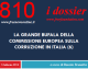 LA GRANDE BUFALA DELLA COMMISSIONE EUROPEA SULLA CORRUZIONE IN ITALIA (6)