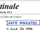 Il Mattinale – 7 febbraio 2014