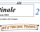 Il Mattinale – 21 marzo 2014