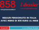 NESSUN PENSIONATO IN ITALIA AVRÀ MENO DI 800 EURO AL MESE
