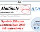 Il Mattinale – Speciale Riforma costituzionale 2005 del centrodestra – 5 maggio 2014
