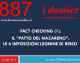 FACT CHECKING (1): IL “PATTO DEL NAZARENO”: LE 6 IMPOSIZIONI LEONINE DI RENZI