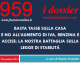 BASTA TASSE SULLA CASA