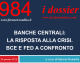BANCHE CENTRALI: LA RISPOSTA ALLA CRISI. BCE E FED A CONFRONTO