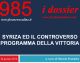SYRIZA ED IL CONTROVERSO PROGRAMMA DELLA VITTORIA