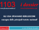 Dossier 1103 – GLI USA SPIAVANO BERLUSCONI – RASSEGNA DELLE PRINCIPALI TESTATE NAZIONALI