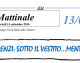 Il Mattinale – 13 settembre 2016