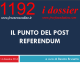 1192 – IL PUNTO DEL POST REFERENDUM