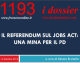1193 – IL REFERENDUM SUL JOBS ACT – UNA MINA PER IL PD