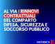 DIFESA, SICUREZZA E SOCCORSO PUBBLICO, SI SBLOCCA IL RINNOVO DEL CONTRATTO. ENTRO DIECI GIORNI SARÀ CONVOCATO IL TAVOLO
