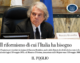 R.BRUNETTA (Editoriale su ‘Il Foglio’): “Il riformismo di cui l’Italia ha bisogno”