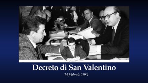 BRUNETTA: “DECRETO SAN VALENTINO SU SCALA MOBILE PASSAGGIO STRAORDINARIO DELLA NOSTRA STORIA”